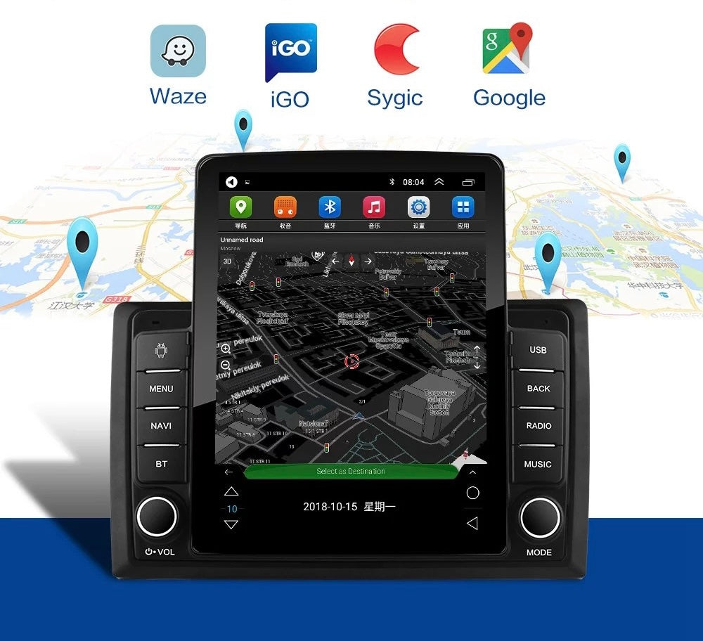 Autoradio 2 din tactile universel android 9.5"