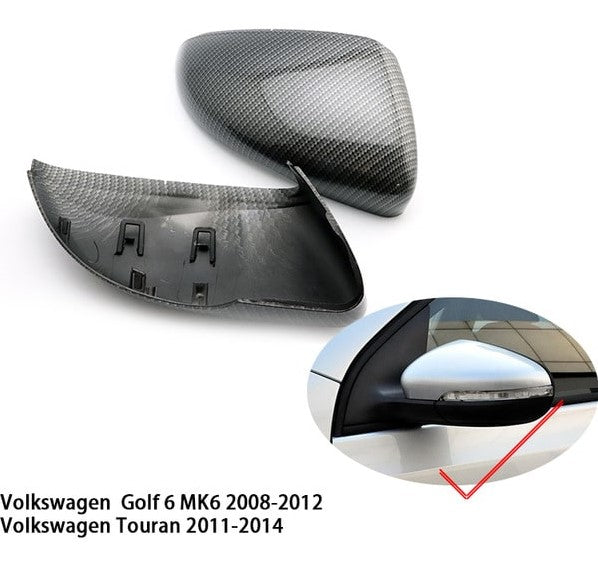 Coque de rétroviseur carbone pour Golf MK6 | Touran