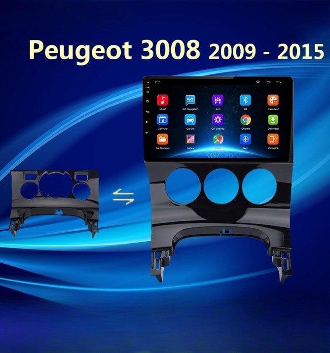Autoradio multimédia Peugeot 3008 - 5008 (2009 - 2016)