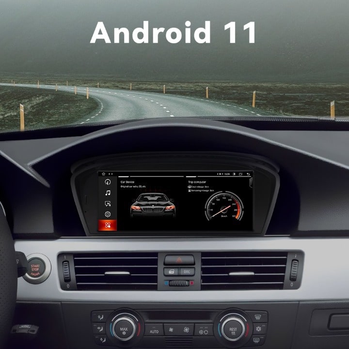 Ecran autoradio bmw série 3 et série 5 e90 et e60 android