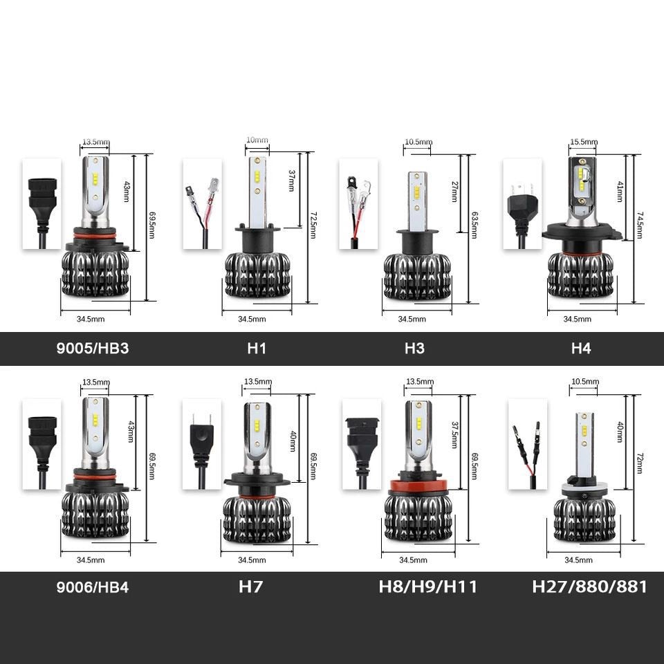 Kit LED  - Ultra slim - 12000 lumens