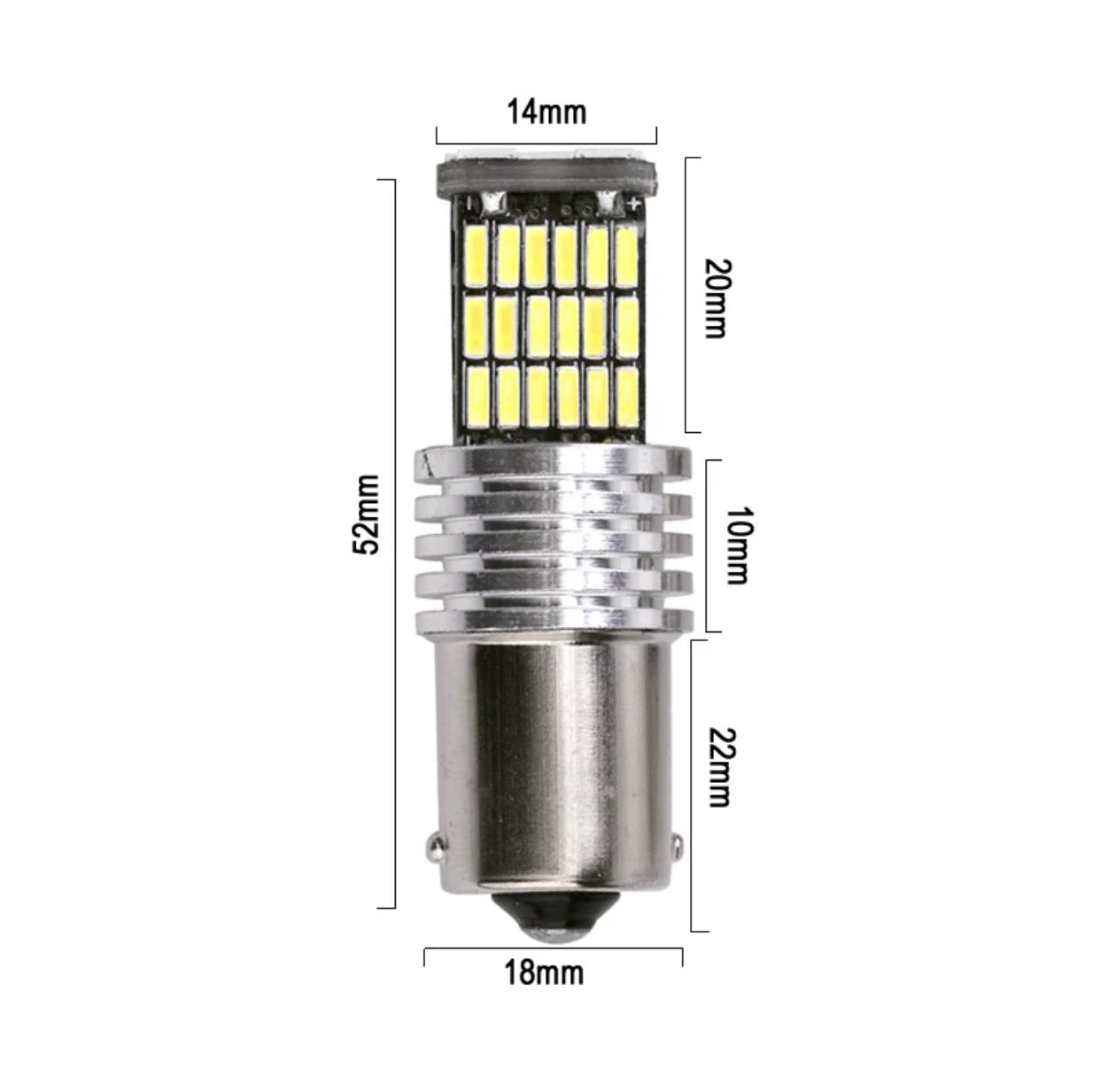 Ampoule LED P21 / 5W / BAY15D – Nounéna