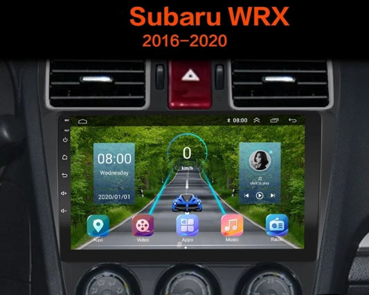 Autoradio multimédia android pour Subaru WRX (2016-2020)
