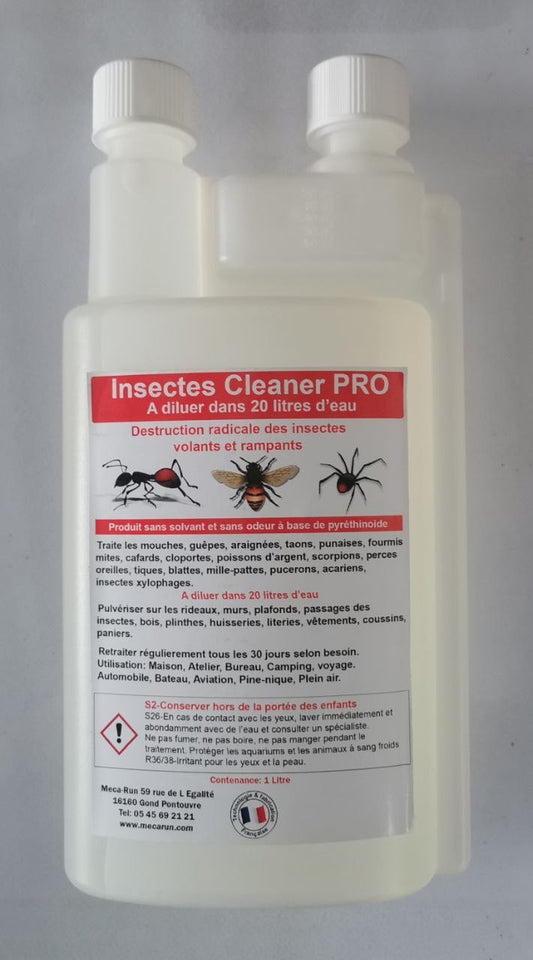 Insectes Cleaner Pro 1 L | Nounéna STOP INSECTES