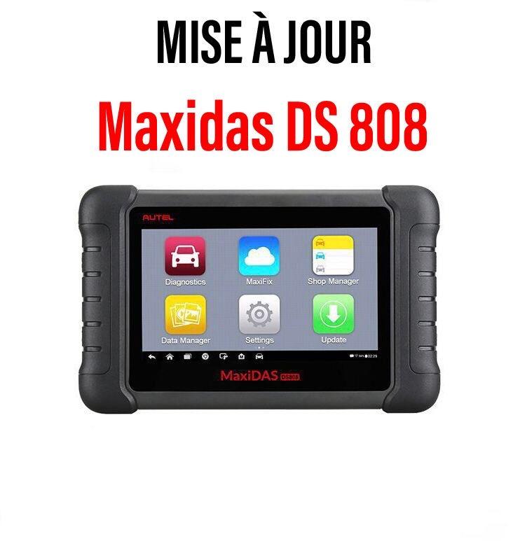Mise à jour 1 an AUTEL Maxidas DS 808 | Nounéna mieux qu'AUTEL FRANCE